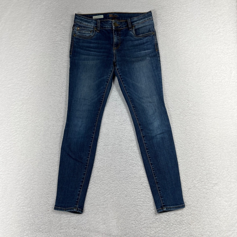 Kut From The Kloth Jeans Womens 2P (27.5x26) High Rise Toothpick Skinny Denim